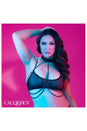 Cal Exotics - Euphoria Collection - Multi Chain Collar Harness - Plus Size - Black - Stag Shop