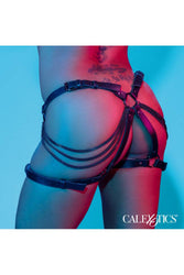 Cal Exotics - Euphoria Collection - Multi Chain Thigh Harness - Black - Stag Shop