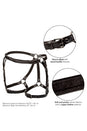 Cal Exotics - Euphoria Collection - Riding Thigh Harness - Plus Size - Black - Stag Shop