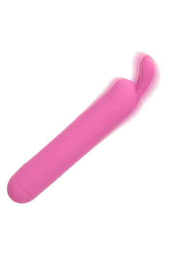 Cal Exotics - First Time - Rechargeable Flicker Bunny Ear Clitoral Vibrator - Stag Shop