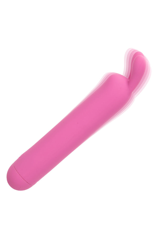 Cal Exotics - First Time - Rechargeable Flicker Bunny Ear Clitoral Vibrator - Stag Shop