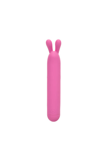 Cal Exotics - First Time - Rechargeable Flicker Bunny Ear Clitoral Vibrator - Stag Shop