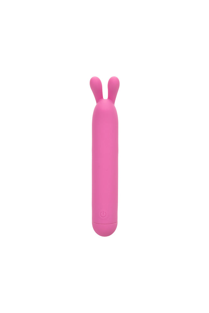 Cal Exotics - First Time - Rechargeable Flicker Bunny Ear Clitoral Vibrator - Stag Shop