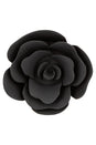 Cal Exotics - Forbidden - Large Rose Silicone Anal Plug - Black - Stag Shop