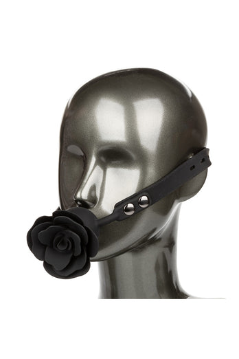 Cal Exotics - Forbidden - Removable Rose Gag - Black - Stag Shop