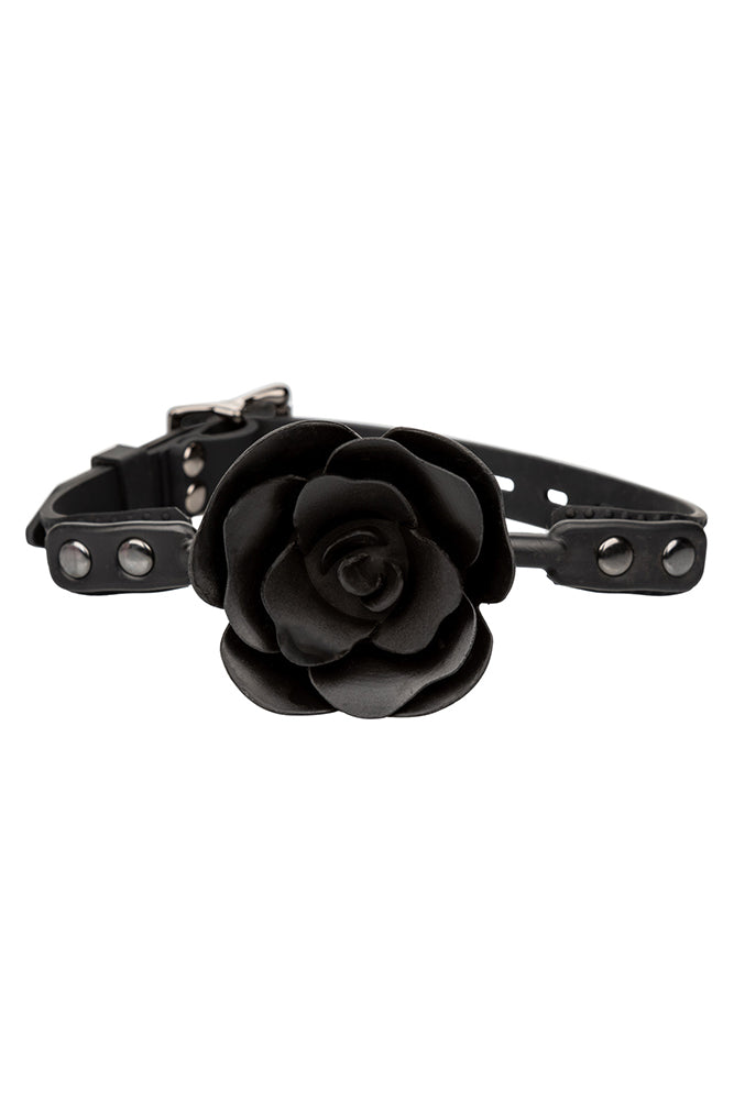 Cal Exotics - Forbidden - Removable Rose Gag - Black - Stag Shop