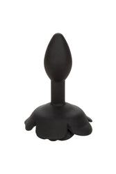 Cal Exotics - Forbidden - Small Rose Silicone Anal Plug - Black - Stag Shop