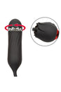 Cal Exotics - French Kiss - Elite Lover Flickering and Rotating Vibrator - Black - Stag Shop