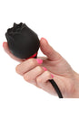 Cal Exotics - French Kiss - Elite Lover Flickering and Rotating Vibrator - Black - Stag Shop