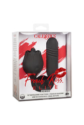 Cal Exotics - French Kiss - Romeo Lover Flickering and Thrusting Vibrator - Black - Stag Shop