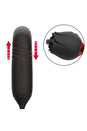 Cal Exotics - French Kiss - Romeo Lover Flickering and Thrusting Vibrator - Black - Stag Shop