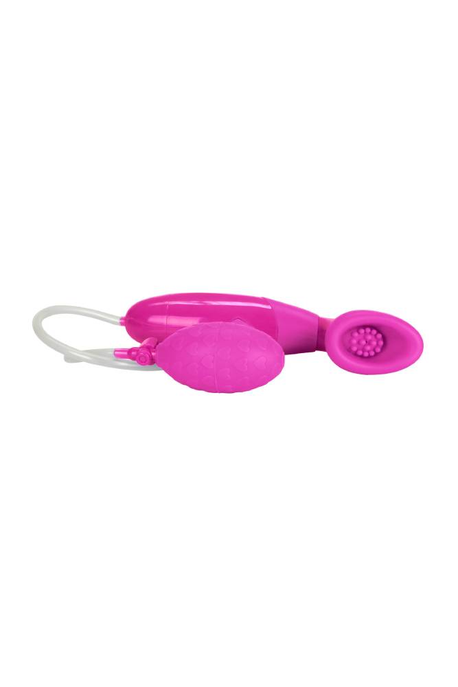 Cal Exotics - Intimate Pump - Waterproof Silicone Clitoral Pump - Pink - Stag Shop