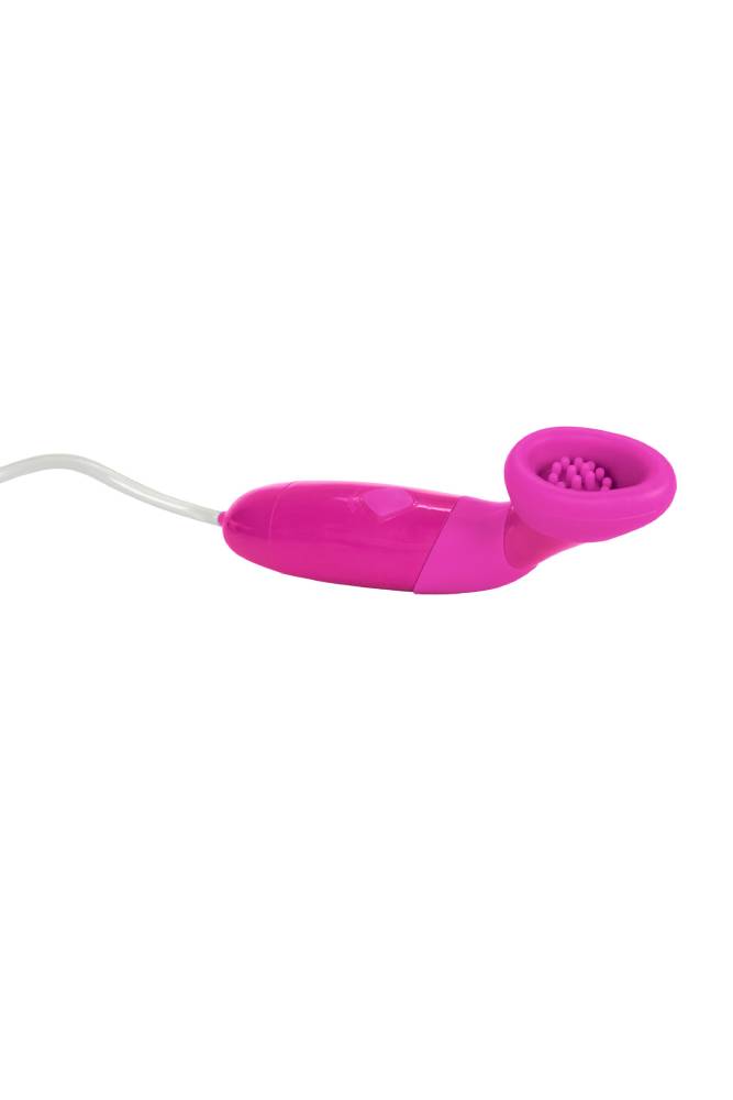 Cal Exotics - Intimate Pump - Waterproof Silicone Clitoral Pump - Pink - Stag Shop