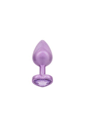 Cal Exotics - Jewel - Large Amethyst Heart Plug - Stag Shop