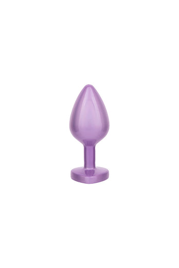 Cal Exotics - Jewel - Large Amethyst Heart Plug - Stag Shop
