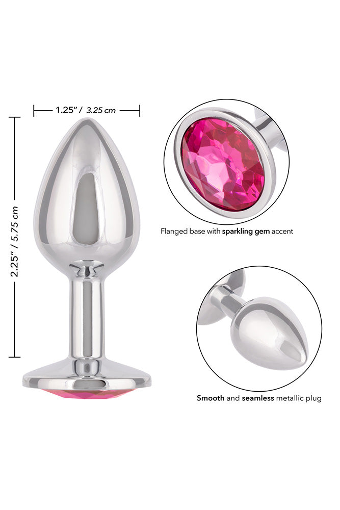 Cal Exotics - Jewel - Small Rose Anal Plug - Stag Shop