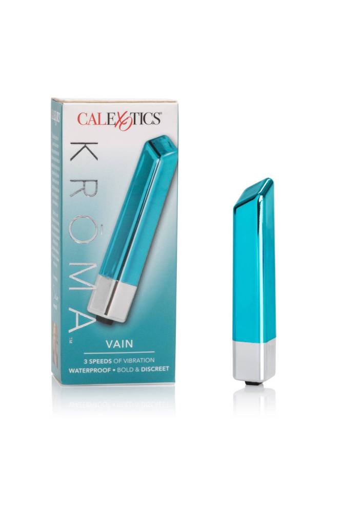 Cal Exotics - Kroma - Vain Bullet Vibrator - Teal - Stag Shop