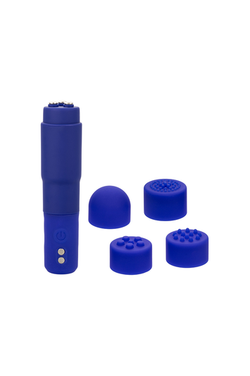 Cal Exotics - Kyst - Mega-Mite Vibrator With 4 Interchangeable Pleasure Tips - Stag Shop