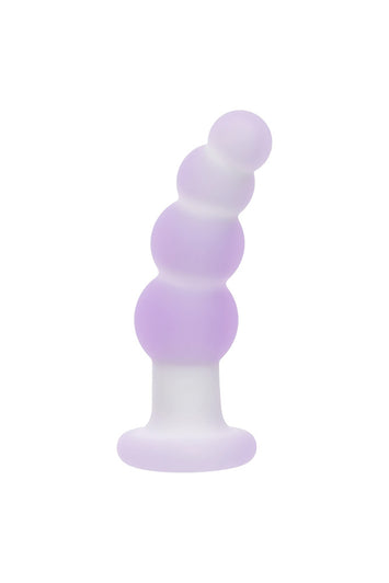 Cal Exotics - Lavender Haze - Beaded Curved Probe Anal Plug