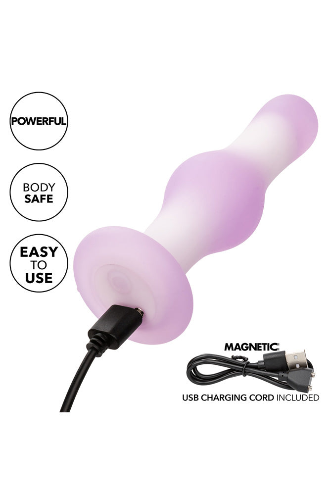 Cal Exotics - Lavender Haze - Bulb Probe Vibrating Anal Plug - Lavender