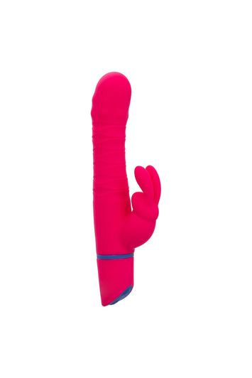 Cal Exotics - Love Bunny - Beaded Spin Bunny Rabbit Vibrator With Thrusting Beaded Shaft