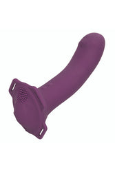 Cal Exotics - Me2 Rumbler Vibrating Strap-On - Purple - Stag Shop