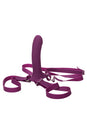 Cal Exotics - Me2 Rumbler Vibrating Strap-On - Purple - Stag Shop