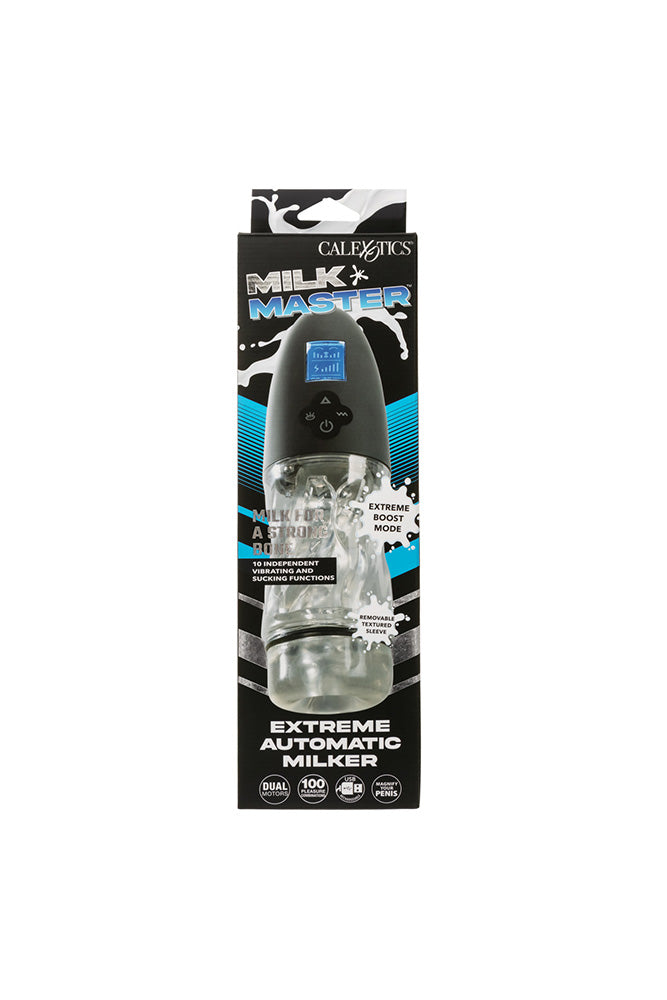Cal Exotics - Milk Master - Extreme Automatic Milker Vibrating & Sucking Stroker - Stag Shop