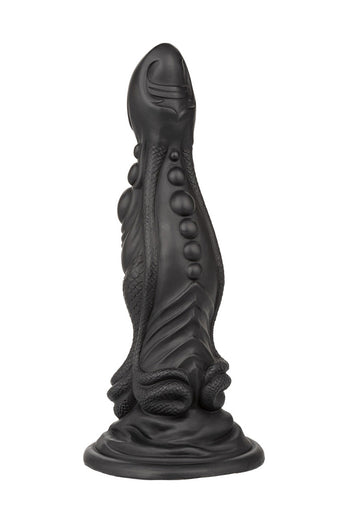 Cal Exotics - Monster Dong - The Colossus Silicone Dildo - Black - Stag Shop