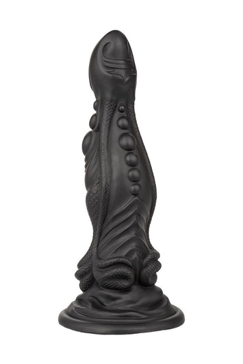 Cal Exotics - Monster Dong - The Colossus Silicone Dildo - Black - Stag Shop