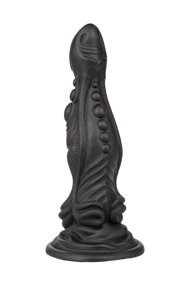 Cal Exotics - Monster Dong - The Colossus Silicone Dildo - Black - Stag Shop