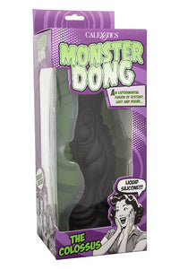 Thumbnail for Cal Exotics - Monster Dong - The Colossus Silicone Dildo - Black