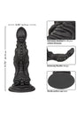 Cal Exotics - Monster Dong - The Colossus Silicone Dildo - Black - Stag Shop