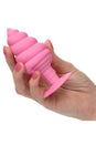 Cal Exotics - Naughty Bits - Yum Bum Ice Cream Cone Butt Plug - Pink - Stag Shop