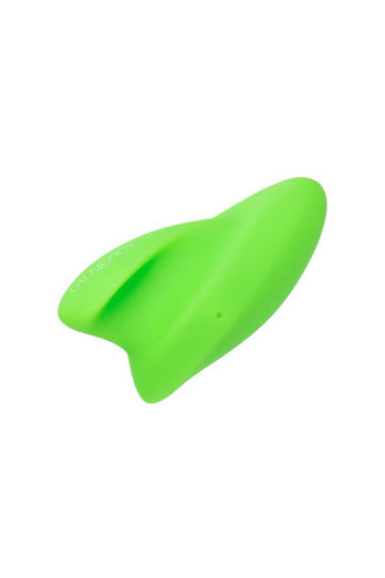Cal Exotics - Neon Vibes - Ecstasy Handheld Vibrator - Green - Stag Shop