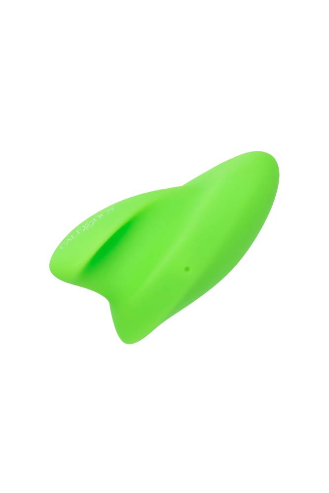 Cal Exotics - Neon Vibes - Ecstasy Handheld Vibrator - Green - Stag Shop