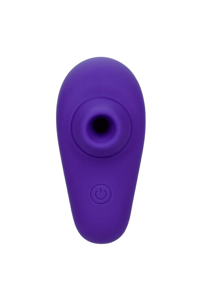 Cal Exotics - Neon Vibes - Kissing Clitoral Suction Vibrator - Purple - Stag Shop