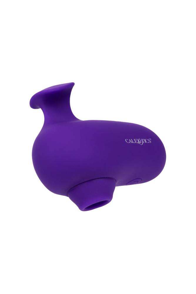Cal Exotics - Neon Vibes - Kissing Clitoral Suction Vibrator - Purple - Stag Shop