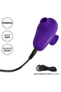 Cal Exotics - Neon Vibes - Kissing Clitoral Suction Vibrator - Purple - Stag Shop