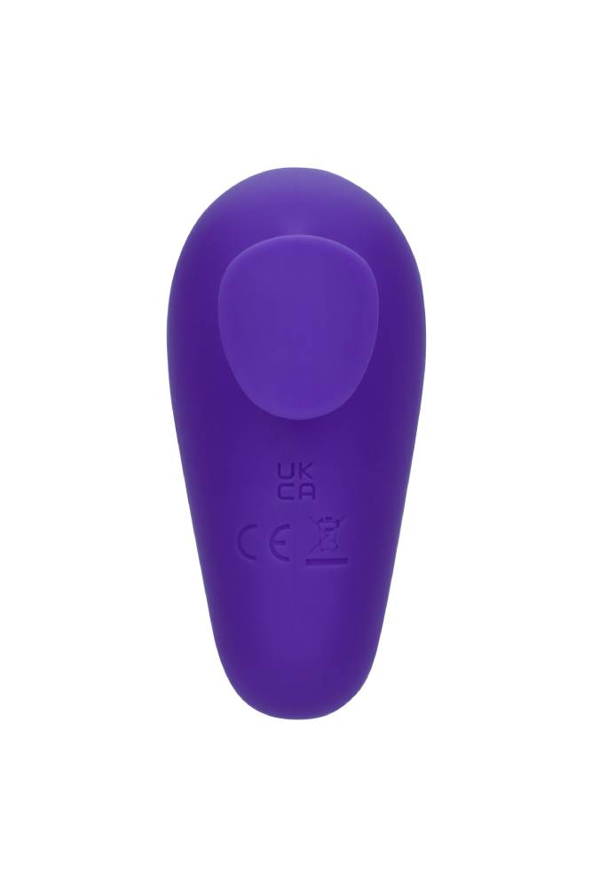 Cal Exotics - Neon Vibes - Kissing Clitoral Suction Vibrator - Purple - Stag Shop