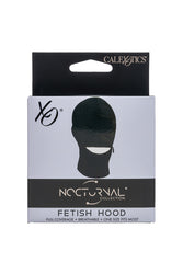 Cal Exotics - Nocturnal - Fetish Hood With Zippered Mouth - Stag Shop