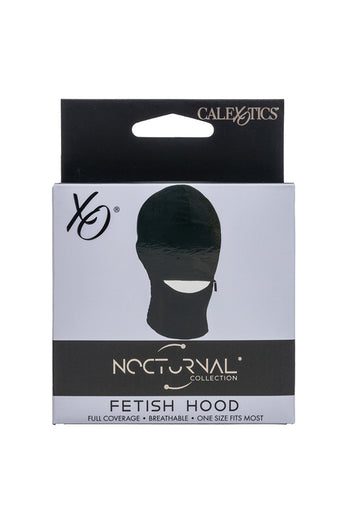 Cal Exotics - Nocturnal - Fetish Hood With Zippered Mouth - Stag Shop