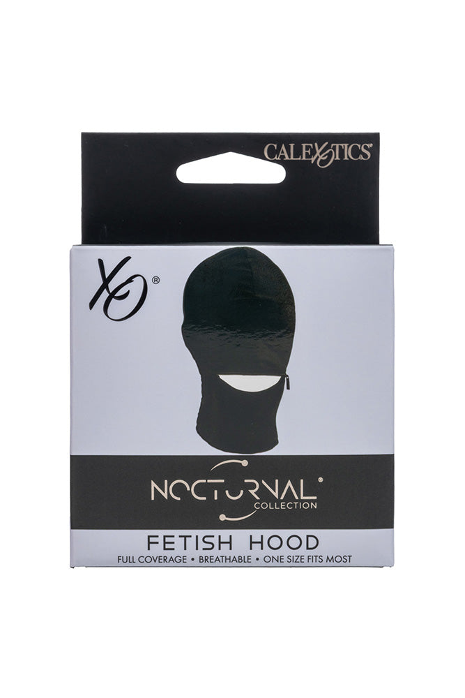 Cal Exotics - Nocturnal - Fetish Hood With Zippered Mouth