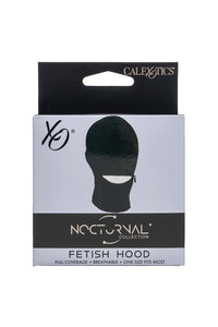 Thumbnail for Cal Exotics - Nocturnal - Fetish Hood With Zippered Mouth