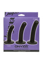 Cal Exotics - Onyxxx - 3 Piece Silicone Curved Probe Set - Stag Shop