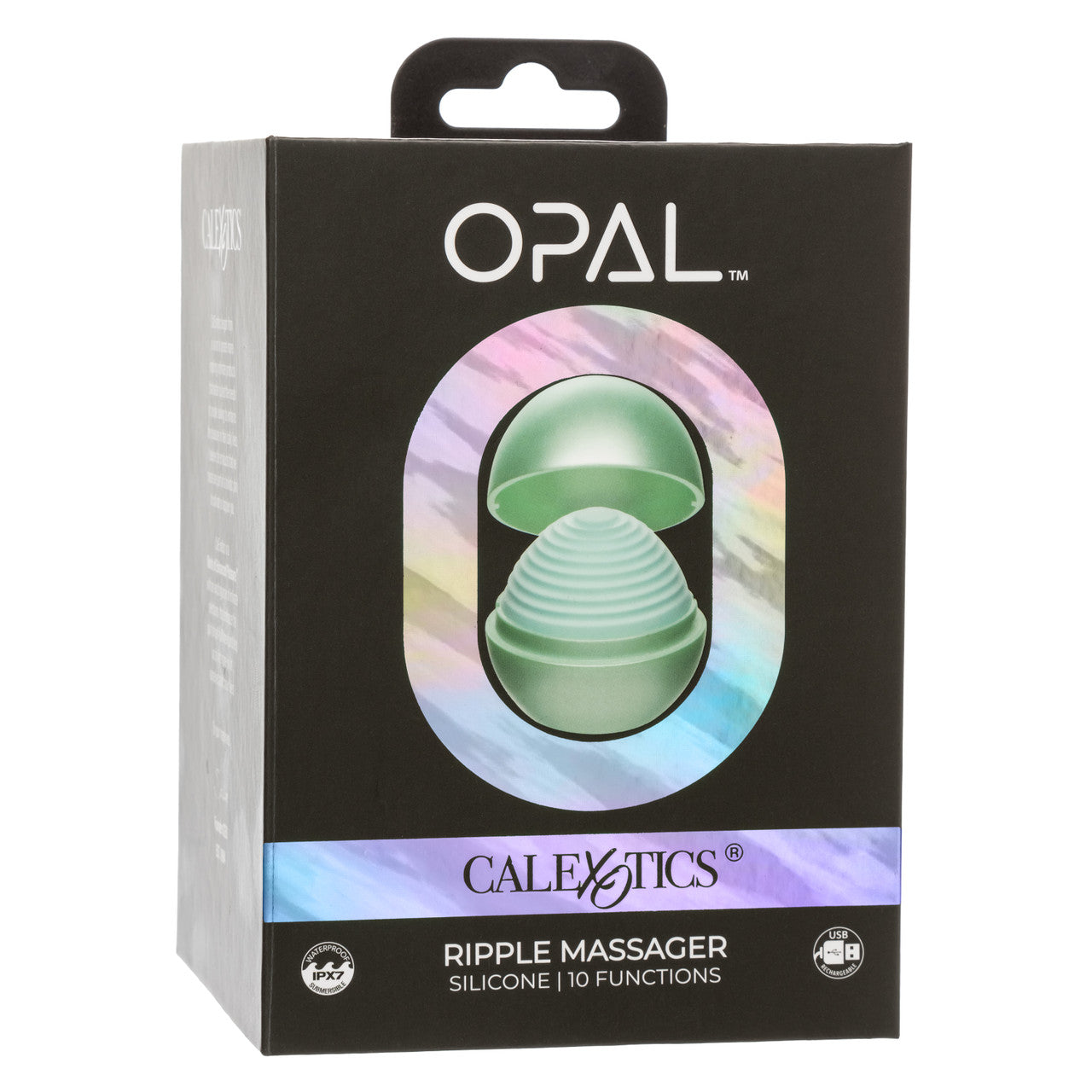 Cal Exotics - Opal Ripple Vibrating Massager - Mint Green - Stag Shop
