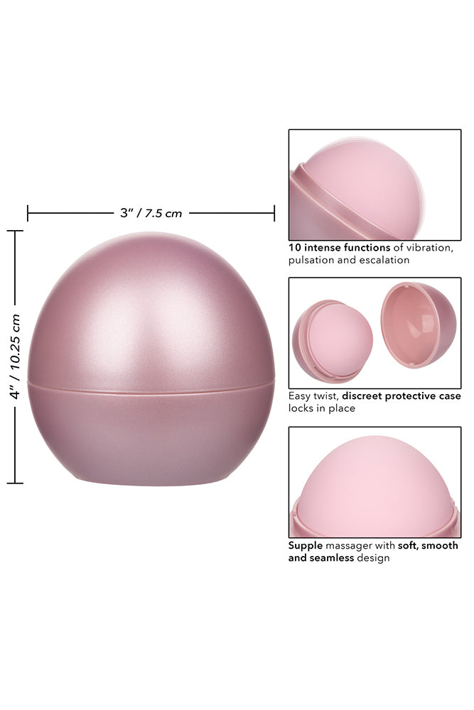 Cal Exotics - Opal Smooth Vibrating Massager - Pink - Stag Shop