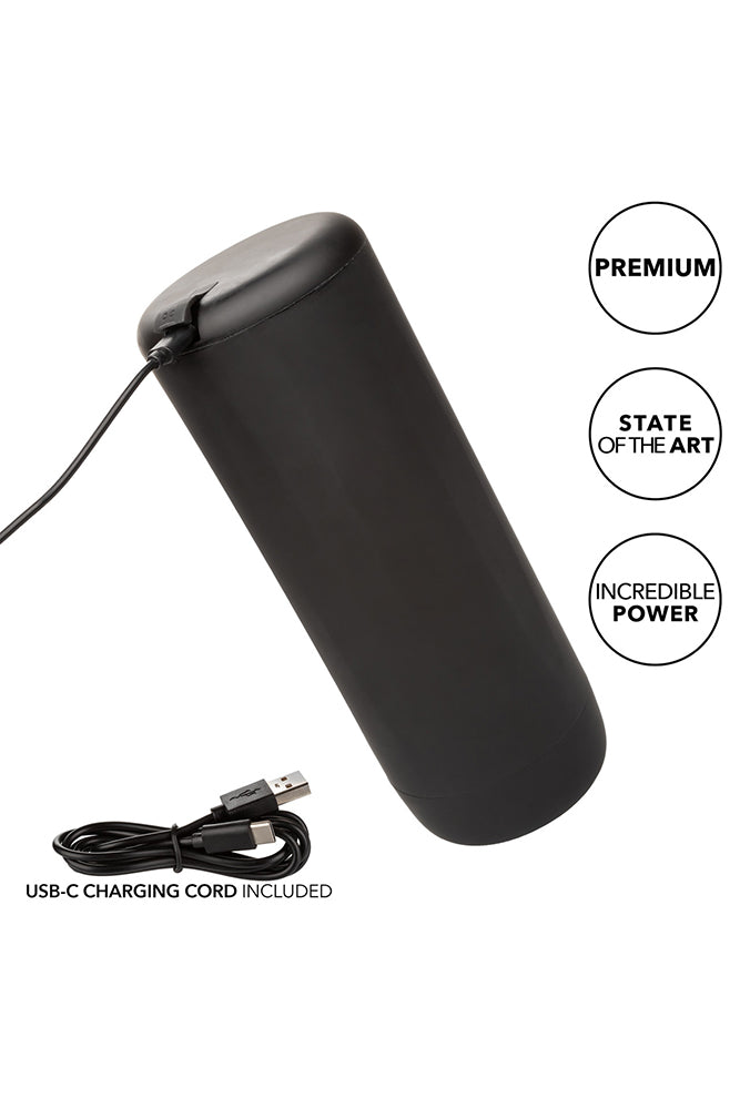 Cal Exotics - Optimum Power - Vibrating and Thrusting Stroker - Black - Stag Shop