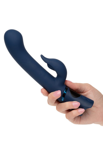 Cal Exotics - Orgasmatron - Digital G-Teaser Rabbit Vibrator - Blue - Stag Shop