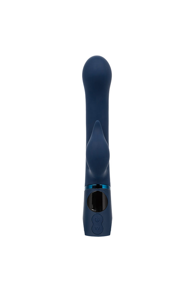 Cal Exotics - Orgasmatron - Digital G-Teaser Rabbit Vibrator - Blue - Stag Shop